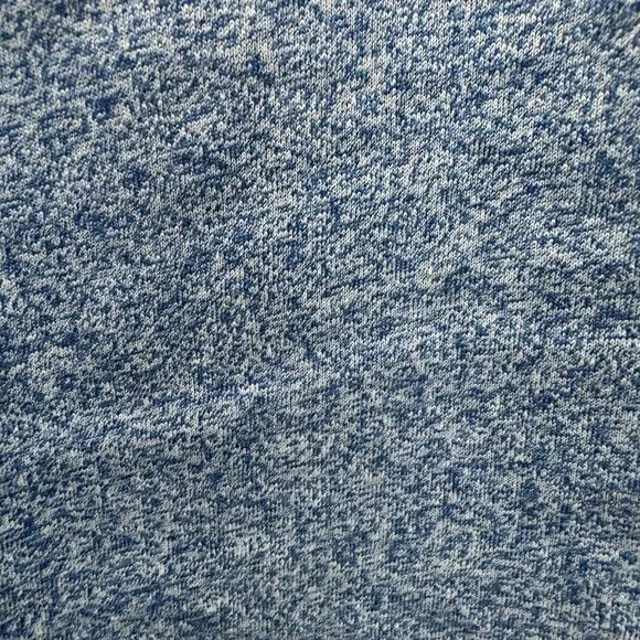 Paul Fredrick Polo Shirt Mens XXL Blue Heathered Space Dye Short Sleeve Knit - Picture 3 of 6